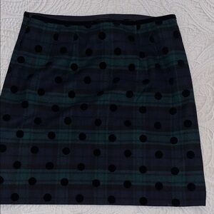 Talbots’s Black Watch Plaid Skirt A Line - size 10P EUC